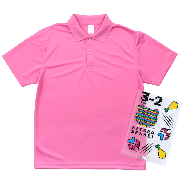 ドライ素材 ポロシャツ｜オリジナル ポロシャツのプリント 作成 製作
